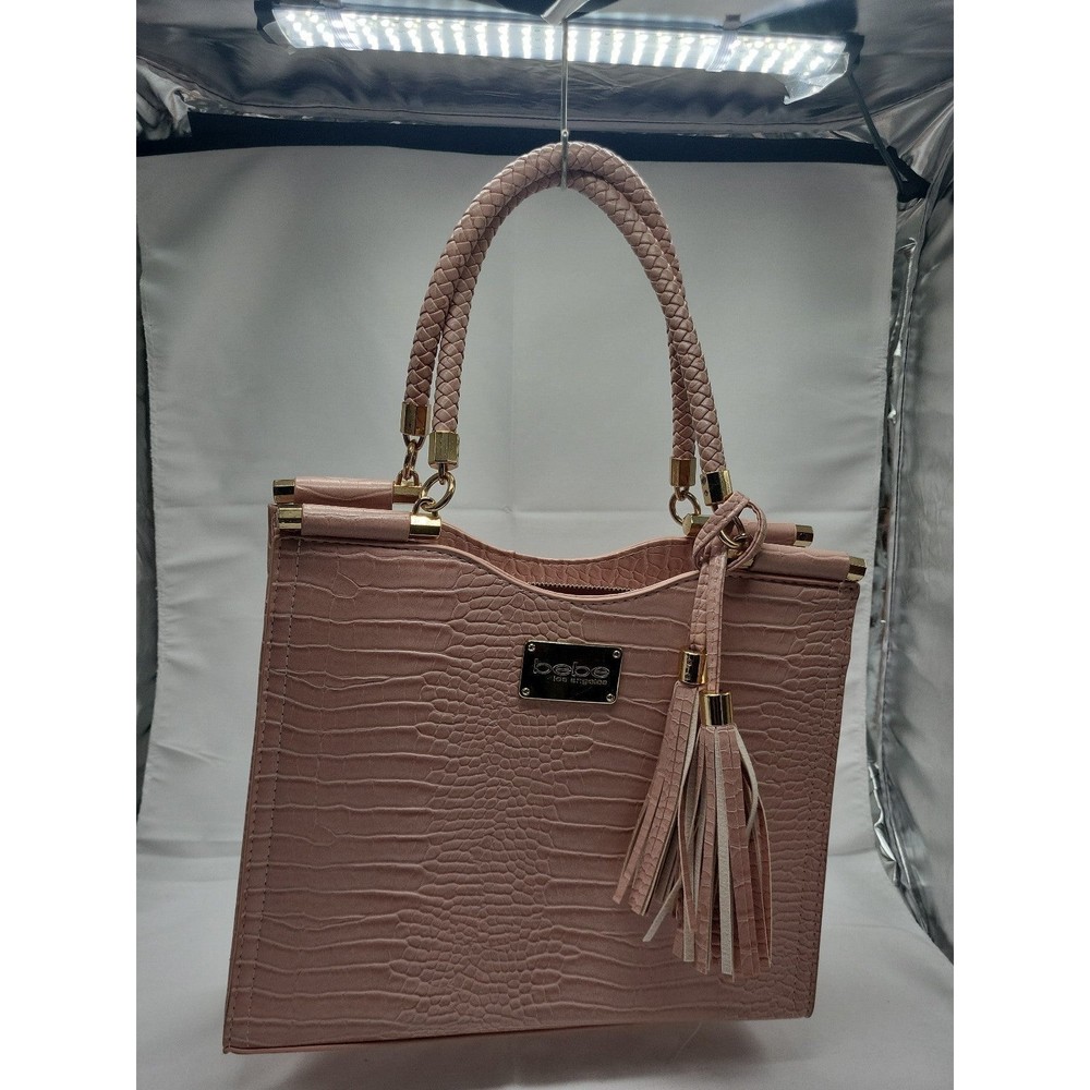 Bebe Croco Handbag - Picture 1 of 9